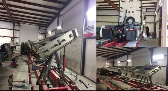 Middle Georgia Freightliner Isuzu Bee Line Frame Machine